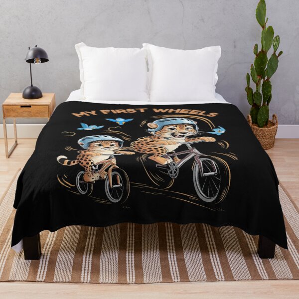 Item preview,  My first wheels cute cheetah family Biker Cycling designed and sold by Oz64.