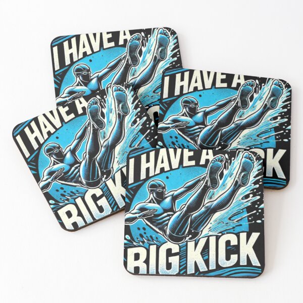 Item preview, I HAVE A BIG KICK - Swimmer's Powerful Kick Design designed and sold by Triathlongram.