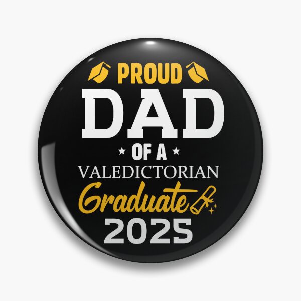 Item preview, Dad Of A Valedictorian Graduate 2025 Family Valedictorian Gear designed and sold by DynamicDesign.