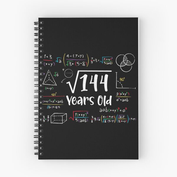 Item preview, Square Root of 144 12th Birthday 12 Year Old Gifts Math Bday designed and sold by Blok45.