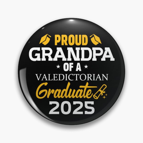 Item preview, Grandpa Of A Valedictorian Grad 2025 Family Valedictorian Gear designed and sold by DynamicDesign.
