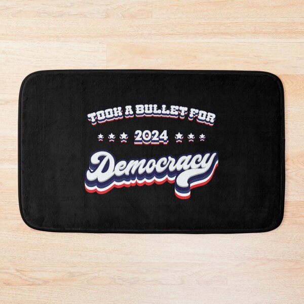 Item preview, Took A Bullet For Democracy - 2024 Election designed and sold by Whimsical  Thinker.