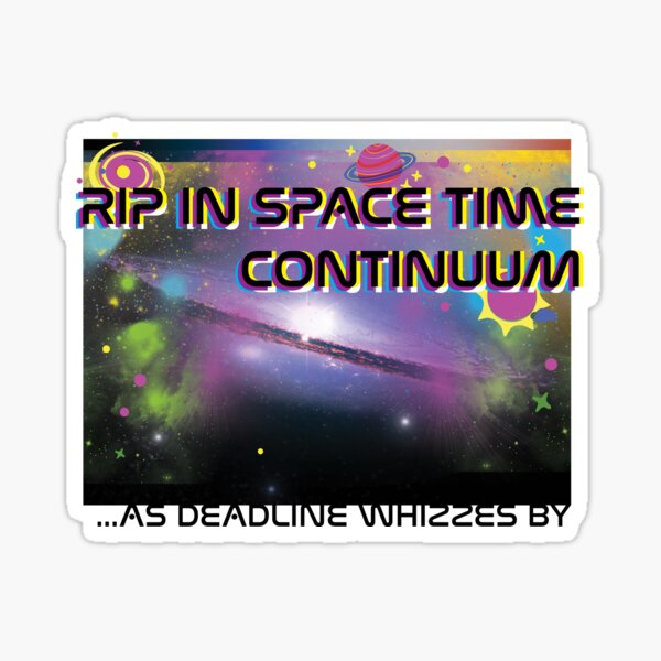 Freelance deadlines Sticker