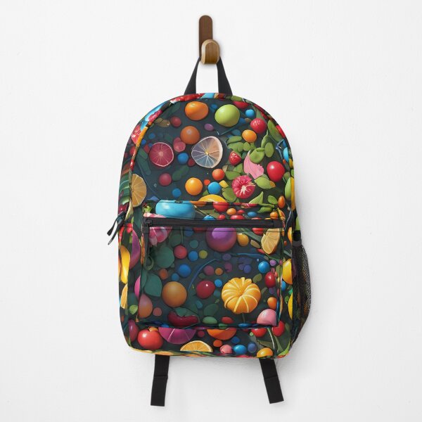 Item preview, Vibrant pattern of fruits, candies, cupcakes designed and sold by Astralia.