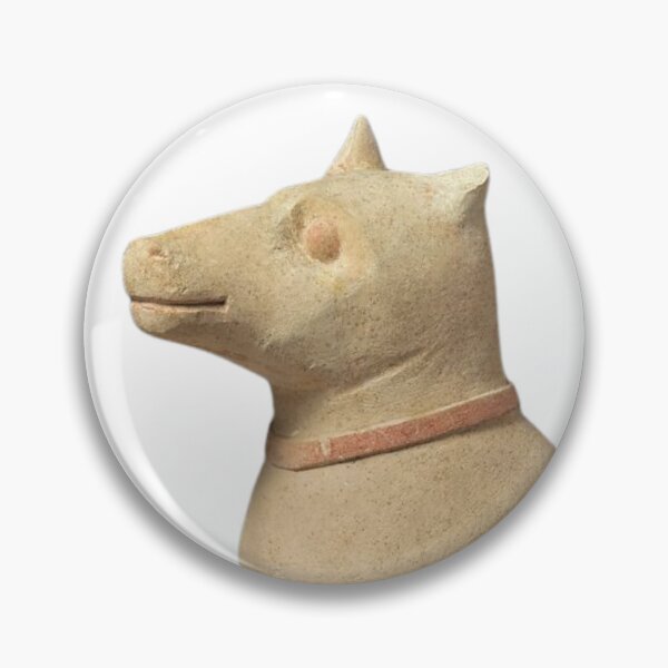 Item preview, Cypriot Limestone Dog ca. 4th–3rd century BCE designed and sold by AnimaliaStar.