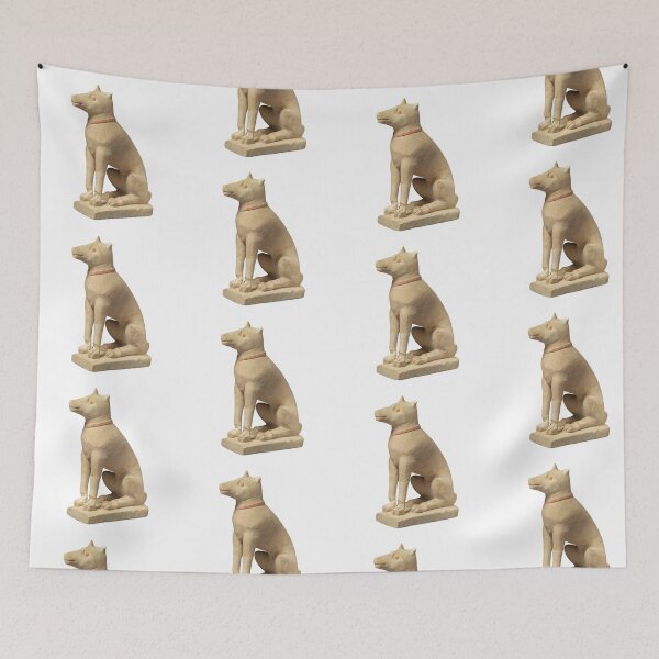 Item preview, Cypriot Limestone Dog ca. 4th–3rd century BCE designed and sold by AnimaliaStar.