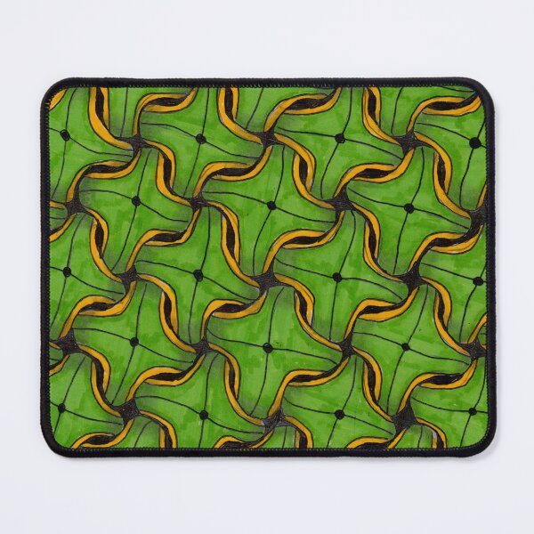 Item preview, Interlocking Green Pattern  designed and sold by KelsiePaints13.