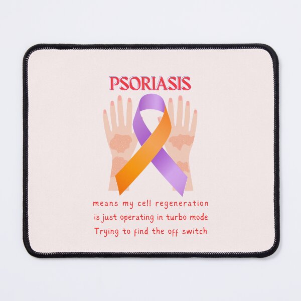 Item preview, Psoriasis Warrior:Fighting the flakes,Psoriasis Awareness  designed and sold by OwlWorks.