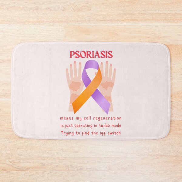 Item preview, Psoriasis Warrior:Fighting the flakes,Psoriasis Awareness  designed and sold by OwlWorks.