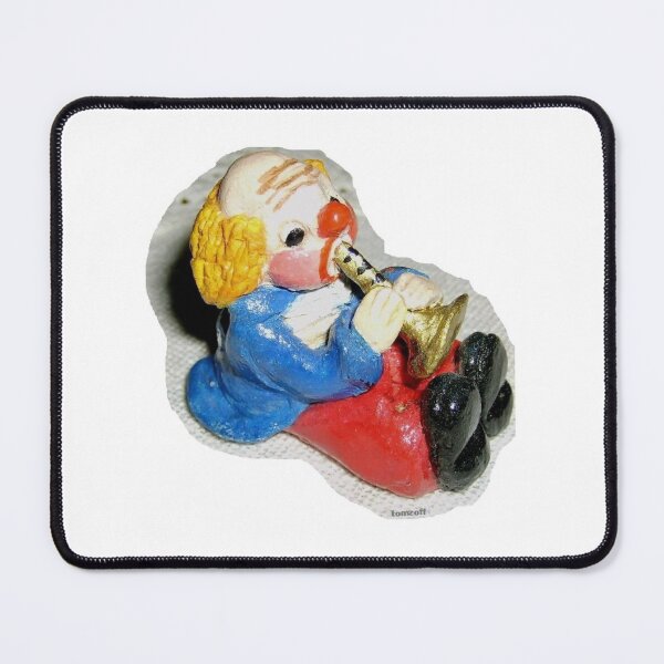 Item preview, A sad clown blows his horn (R.I.P. Ma) designed and sold by ZoffArt-Shop.