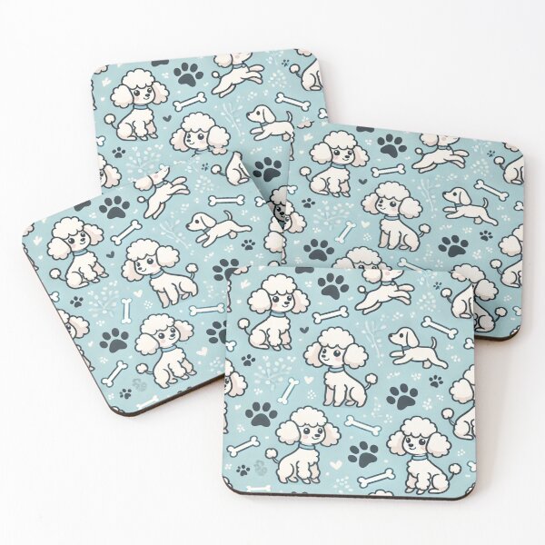 Item preview, Cute Poodle Pattern designed and sold by BillyD-Art.