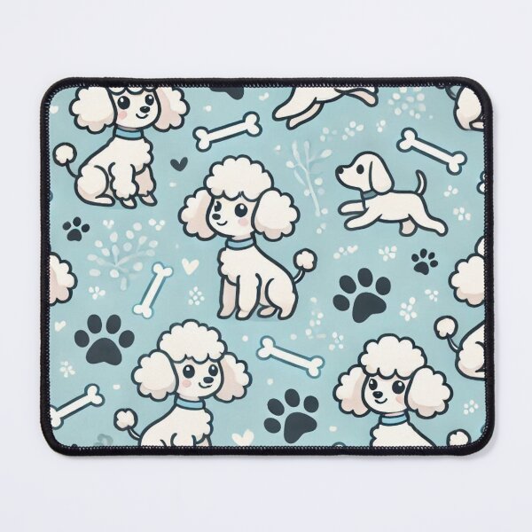 Item preview, Cute Poodle Pattern designed and sold by BillyD-Art.