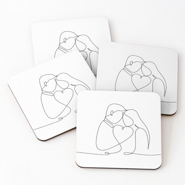 Item preview, couple in love with continuous designed and sold by johnjamahari.
