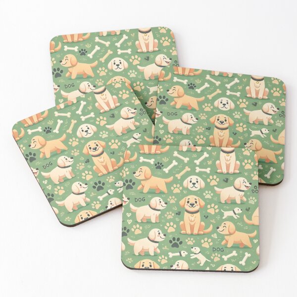Item preview, Cute Labrador Pattern designed and sold by BillyD-Art.