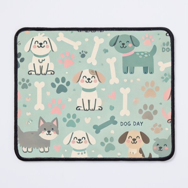 Item preview,  Cute Mixed Breed Dog Pattern designed and sold by BillyD-Art.