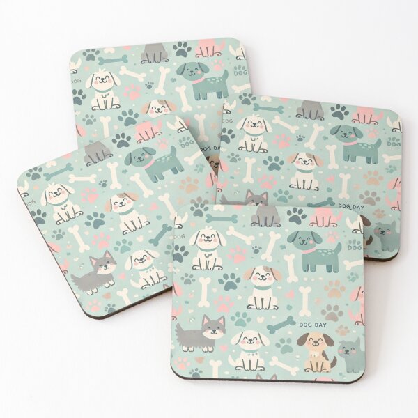 Item preview,  Cute Mixed Breed Dog Pattern designed and sold by BillyD-Art.