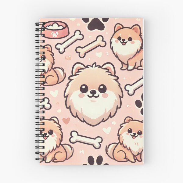 Item preview, Cute Pomeranian Pattern designed and sold by BillyD-Art.