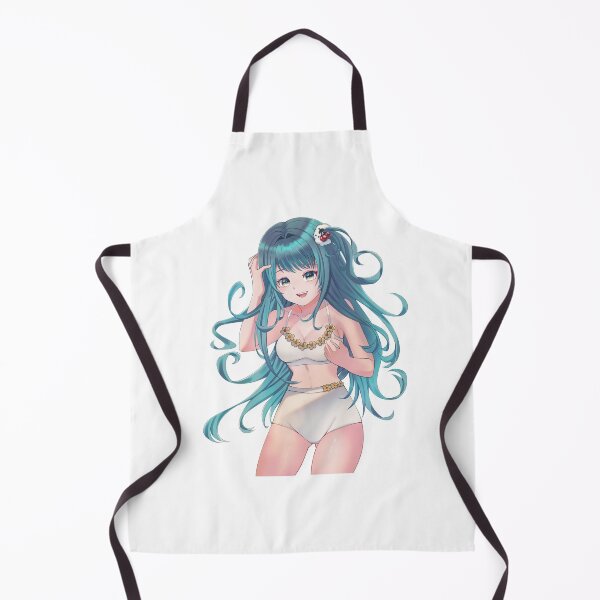 Item preview, Blue Hair Anime girl designed and sold by AngryLilyCafe.