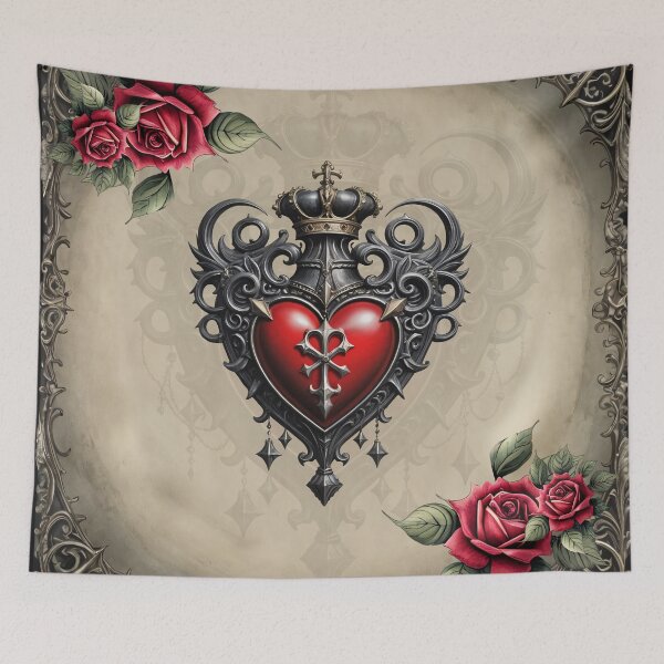 Item preview, Elegant yet mystical gothic heart designed and sold by nicky2342.
