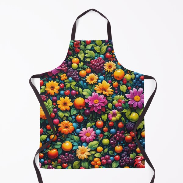 Item preview, Bright pattern of flowers and fruits designed and sold by Astralia.