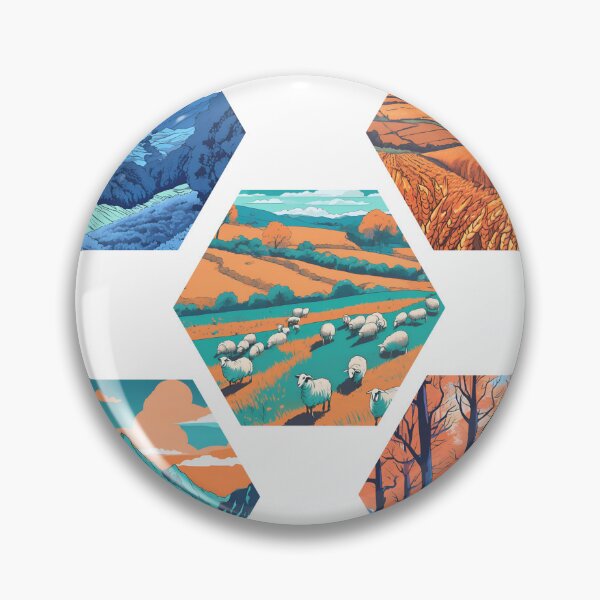 Item preview, The Terrains of Catan designed and sold by TheBurntPencil.