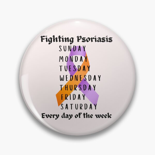 Item preview,  Psoriasis Warrior: Fighting Psoriasis Everyday of the Week,Psoriasis  Awareness, designed and sold by OwlWorks.