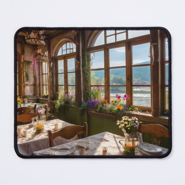 Item preview, Enchanted Waterside Café designed and sold by BlareBlare.