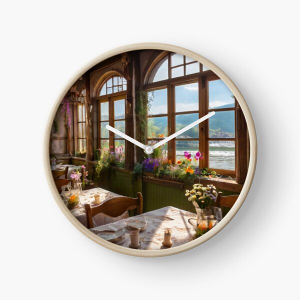 Item preview, Enchanted Waterside Café designed and sold by BlareBlare.