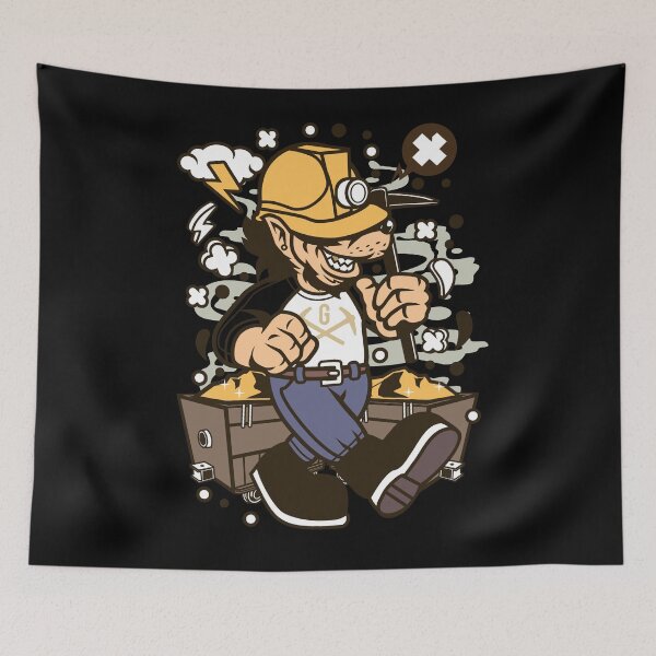 Item preview, Wolf Gold Miner designed and sold by Ze G.