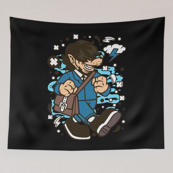 Item preview, Wolf Going To Work designed and sold by Ze G.