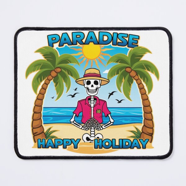 Item preview, Tropical Skeleton Paradise designed and sold by tareankush.