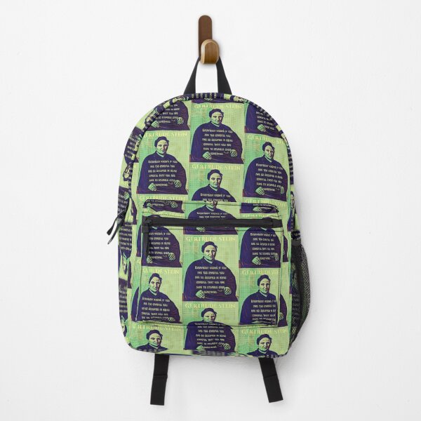 Item preview, Gertrude Stein quote: Everybody knows if you are too careful you are so occupied in being careful that you are sure to stumble over something. designed and sold by artbleed.