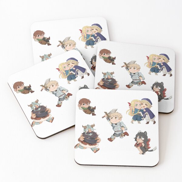 Item preview, Dungeon Meshi Chibi Delicious in Dungeon designed and sold by Rojasole.