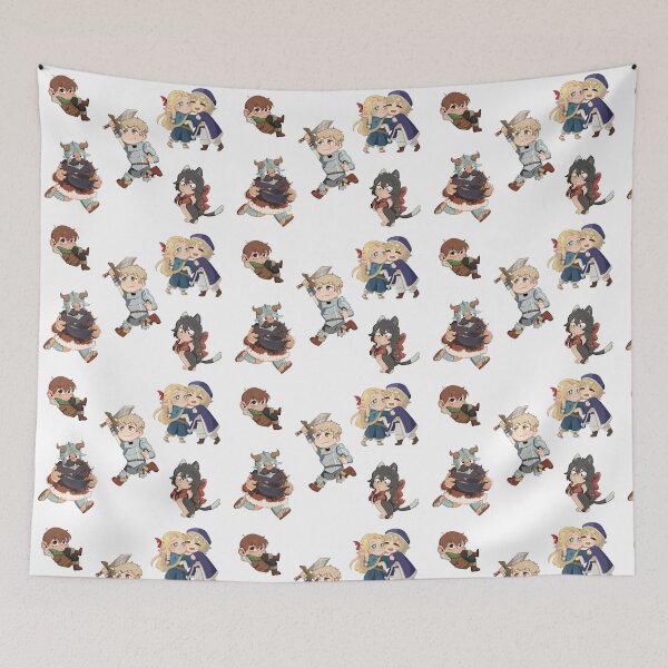 Item preview, Dungeon Meshi Chibi Delicious in Dungeon designed and sold by Rojasole.