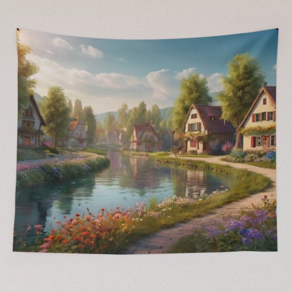 Item preview, Canal Garden Haven designed and sold by BlareBlare.