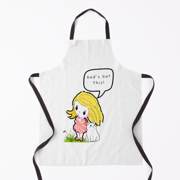 Item preview, God's Got This Cute Inspiration Digital Illustration designed and sold by jteart.