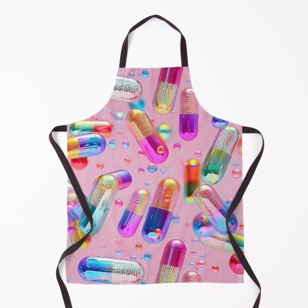 Item preview, Pink Party Holographic Pills designed and sold by dinaaaaaah.