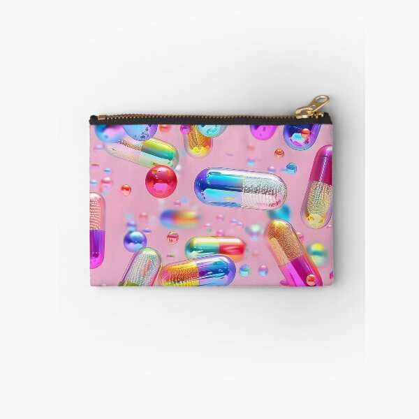Item preview, Pink Party Holographic Pills designed and sold by dinaaaaaah.