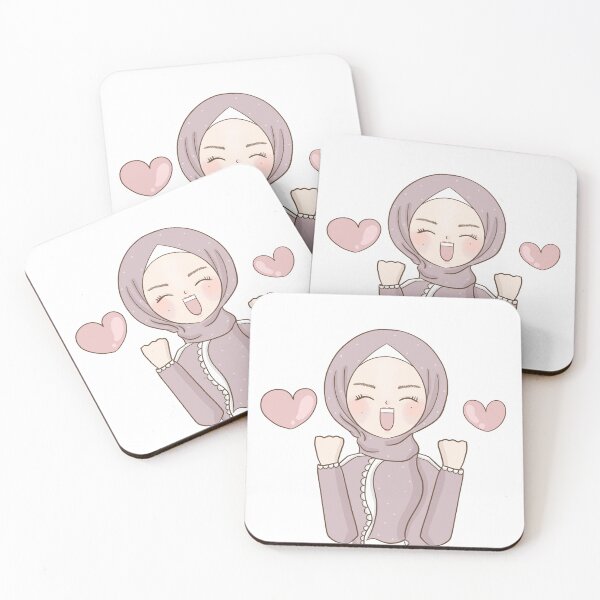 Item preview, hijab cute with heart designed and sold by shinoportogis.