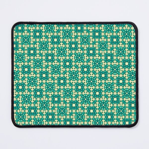 Item preview, Brilliant Blue-Green Squares - BEADazzled (1) designed and sold by RedLeafPine.
