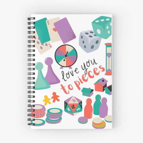 Item preview, Love You to (Game) Pieces designed and sold by TheBurntPencil.