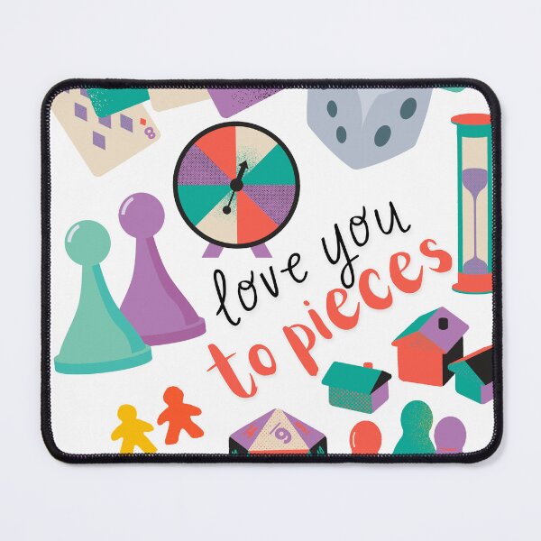 Item preview, Love You to (Game) Pieces designed and sold by TheBurntPencil.