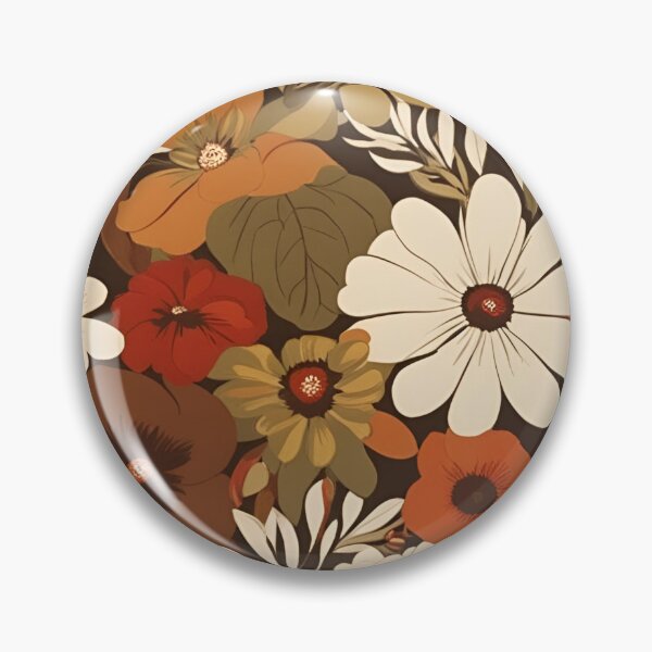 Item preview, Back to the 70's Floral designed and sold by Jacqueline Huizenga.