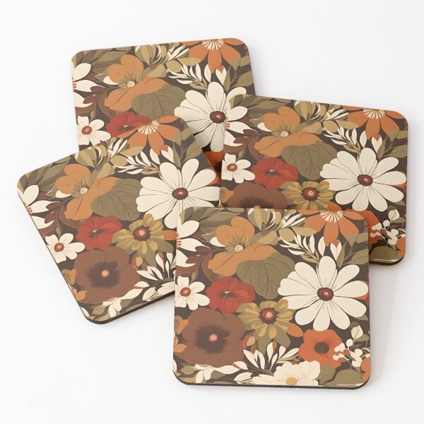 Item preview, Back to the 70's Floral designed and sold by Jacqueline Huizenga.