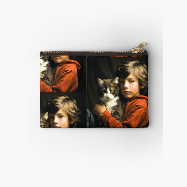 Item preview, A Boy and his Cat designed and sold by SkyBridgePRJ.