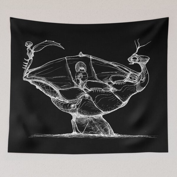Item preview, Su in the Zer Dream-Throne - In The Liminality designed and sold by AmygdalumShop.