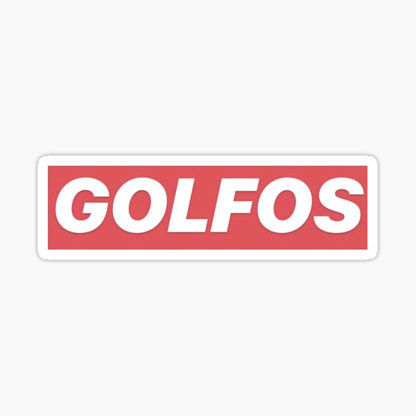 Artikel-Vorschau von GOLFOS-Aufkleber (PAWSA und Dennis Cruz), designt und verkauft von GROOVER POSTERS.