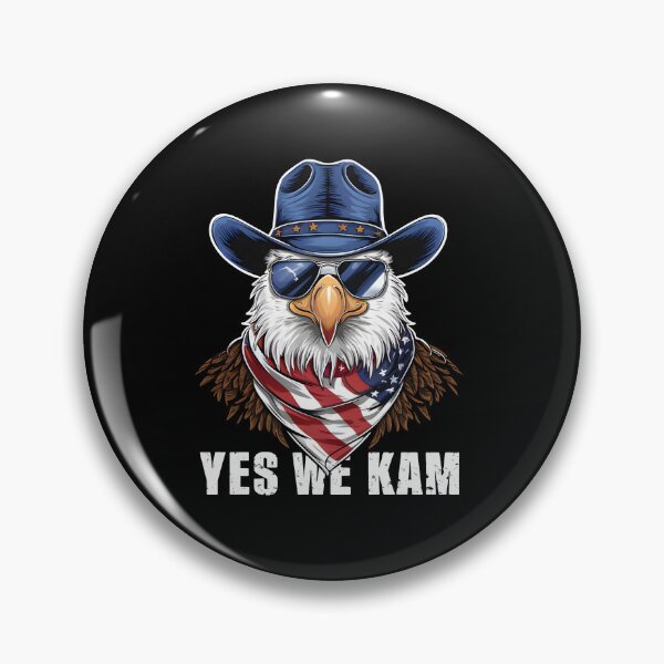 Item preview, Kamala Harris Yes We Kam Eagle designed and sold by HeadTurningArt.