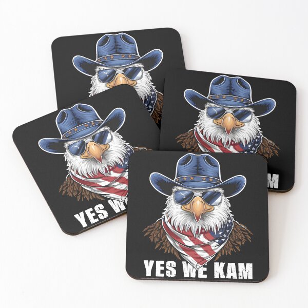Item preview, Kamala Harris Yes We Kam Eagle designed and sold by HeadTurningArt.