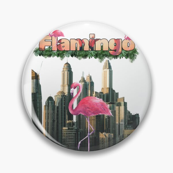 Item preview, Flamingo in the City shirt designed and sold by BeYourself1993.